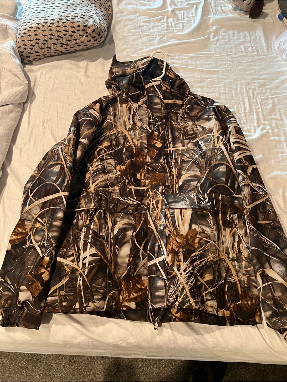 Gamehide Camo Hooded Jacket - Brown/Green
